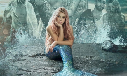 В образе соблазнительной русалки: Шакира снялась топлес в новом клипе (ВИДЕО)