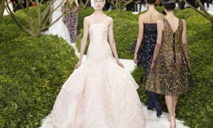 Показ Christian Dior haute couture весна-лето 2013. Видео