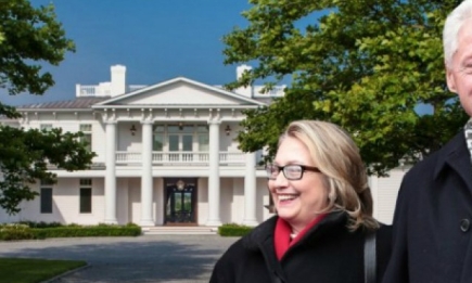 Билл и Хиллари Клинтон показали свой роскошный дом. Фото
