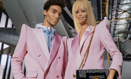 Виртуальные Барби и Кен снялись в новой рекламной кампании Balmain (ФОТО)