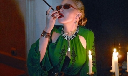 В чулках и кружеве: Мадонна накануне 60-летия стала лицом Vogue (ФОТО)