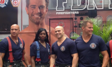 Для легендарного календаря с нью-йоркскими пожарными впервые снялась женщина