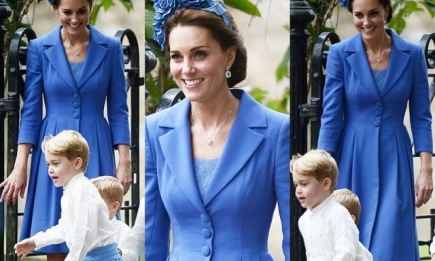 Герцоги Кембриджские Кейт и Уильям с детьми побывали на свадьбе подруги (ФОТО)