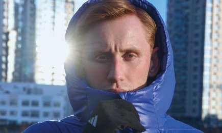 Первый украинский актер: Александр Рудинский стал лицом зимней коллекции adidas (ФОТО)