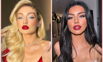 Макияж с красной помадой на Новый год 2026, который привлечет успех, деньги и любовь (ФОТО)