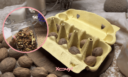 Как начистить гору орехов без мороки и лишнего мусора: крутой трюк (ВИДЕО)