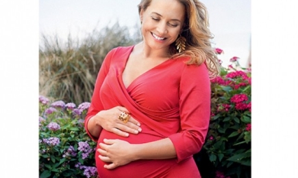 Беременная Жанна Фриске снялась в новой фотосессии. Фото