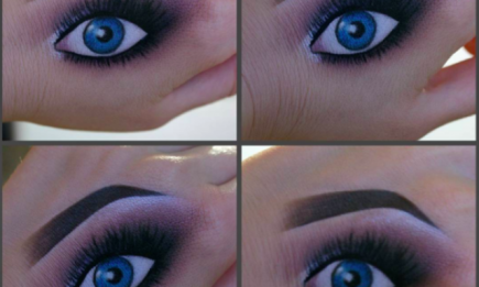 Странный бьюти-тренд: макияж глаз на руках (фото)