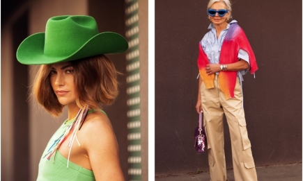 Стритстайл с Недели моды в Милане 2023/2024: винтаж, милитари и яркие цвета (ФОТО)