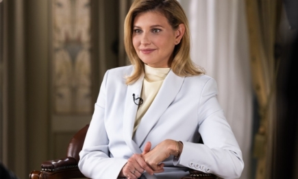 Елена Зеленская поразила изысканным образом на встрече с Президентом Израиля (ФОТО)