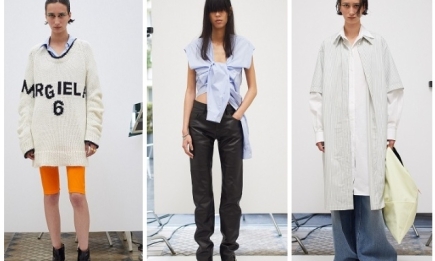 Асимметричные рубашки, удлиненные свитера и широкие брюки: обзор новой коллекции Maison Margiela (ФОТО)