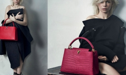 Мишель Уильямс в рекламе Louis Vuitton
