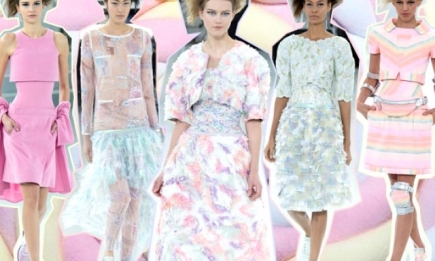 Неделя высокой моды в Париже: Chanel весна-лето 2014