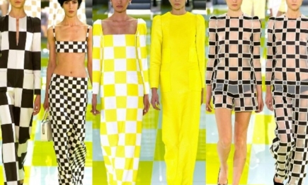 Неделя моды в Париже: шахматная доска от Louis Vuitton