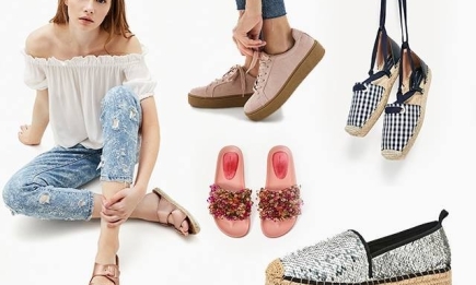 Жаркая походка: модная обувь без каблука на лето