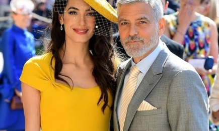 В Сеть попали первые фото детей Джорджа и Амаль Клуни