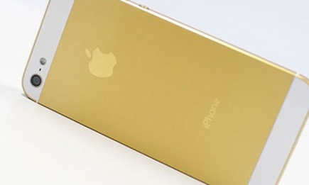 Новый iPhone 5S выйдет в золотом цвете
