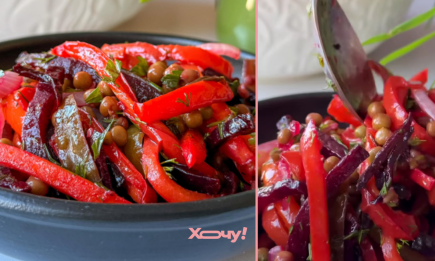 Лучше, чем винегрет: яркий салат, для которого ничего не нужно варить (ВИДЕО)