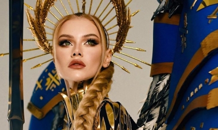 Представительница  Украины на "Мисс Вселенная-2022" продала крылья от своего знаменитого костюма на помощь ВСУ