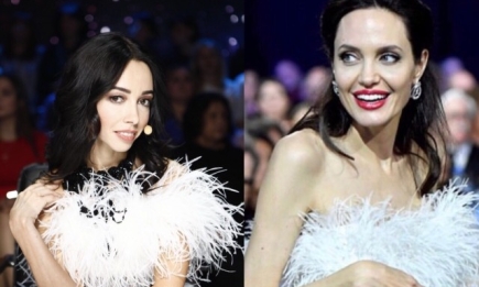 Значит, война: Екатерина Кухар и Анджелина Джоли надели одинаковые платья (ФОТОФАКТ)