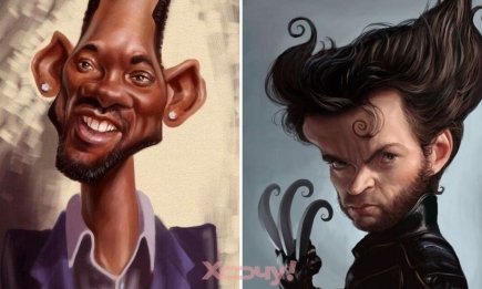 Комічний геній: як виглядають Бенедикт Камбербетч, Лео Ді Капріо та інші зірки в найсмішніших карикатурах (ФОТО)