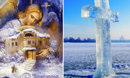 Атмосферные картинки с Крещением и открытки с праздником Богоявления