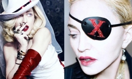 В свадебном платье и с пиратской повязкой: Мадонна презентовала клип Medellin (ВИДЕО)