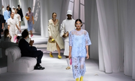 Неделя моды в Милане: Fendi выпустили коллекцию, вдохновленную карантином и пандемией (ФОТО)