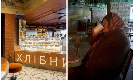 "Позорище Киева" — из кафе "Хлебный" хотели выгнать бабушку, которая просила стакан воды: детали истории
