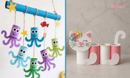 Поделки из втулок для туалетной бумаги — идеи для детей, которыми можно играть и украсить комнату (ФОТО)