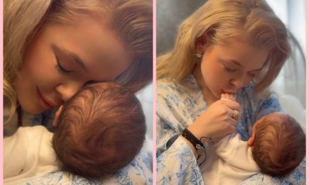 Маленьке щастя! Аліна Гросу розчулила фанатів ніжними фото з новонародженим сином