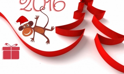 Новый год 2016: поздравления и открытки с Новым годом Обезьяны