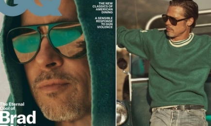 55-летний Брэд Питт появился на обложке GQ в брутальной фотосессии в духе "старого Голливуда" (ФОТО)