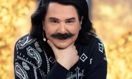 Секс-символ української естради Зібров в поцілунку залоскотав своїми вусами Тоню Матвієнко (ВІДЕО)