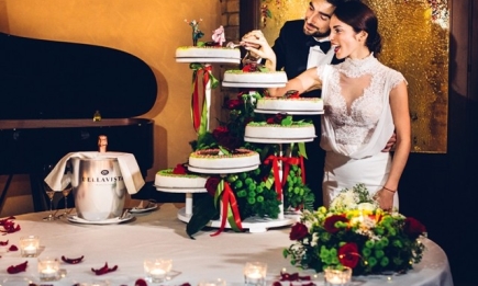 Свадьба Сати Казановой и Стефано Тиоццо в Италии: появились роскошные ФОТО