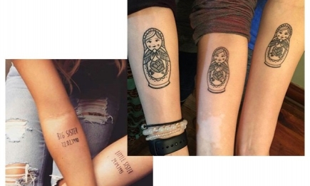Дань сестринству: лучшие примеры sister tatoo для тебя и твоей подруги