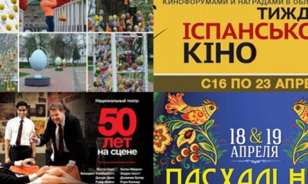 Где и как в Киеве провести выходные 19-20 апреля