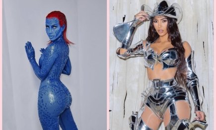 Ангел, принцесса Жасмин и Мистик: лучшие образы Ким Кардашьян на Хэллоуин (ФОТО)