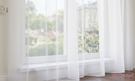 Больше никакой желтизны и серого налета: с этим трюком тюль будет как новенький