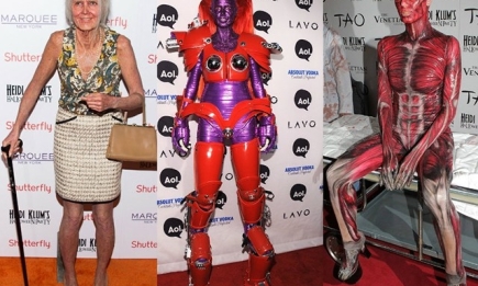 Неповторимая Хайди Клум: потрясающие костюмы супермодели на Хэллоуин