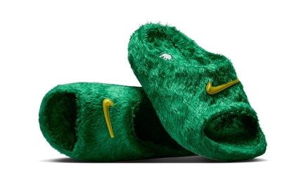 Зеленые и пушистые: компания Nike выпустила тапочки, которые заставят ваших соседей завидовать (или смеяться)