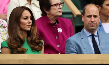 Кейт Миддлтон и принц Уильям побывали на финале Уимблдонского турнира