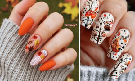 Ефект светра і мультяшні тваринки — нестандартний манікюр на осінь 2025 (ФОТО)