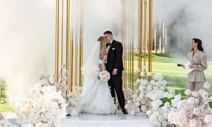 Звезда "Пары на миллион" Настя Талпа вышла замуж под выступления Wellboy и Ани Тринчер (ФОТО)