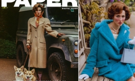 Первая трансгендерная модель Chanel Тедди Куинливан снялась в образе Елизаветы II (ФОТО+ГОЛОСОВАНИЕ)