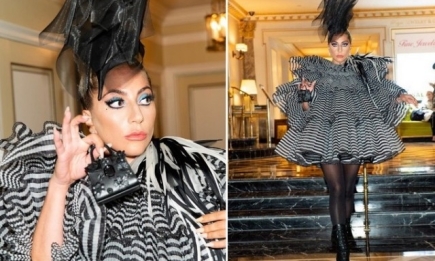Леди Гага вернулась к истокам своего стиля: новый образ на пре-пати Met Gala-2019 (ГОЛОСОВАНИЕ)