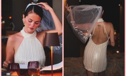 Вбрання за 60 тисяч гривень: Селена Гомес зачарувала модною мінісукнею на своєму дівич-вечорі (ФОТО)