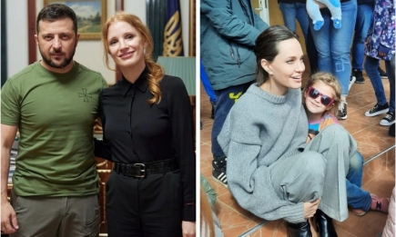 Смельчаки, которые поддерживают нас! Шон Пенн, Джоли и другие звезды, побывавшие в Украине за время войны