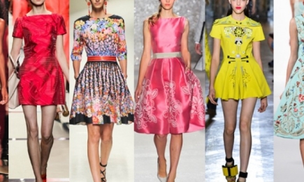 Модные платья сезона весна-лето 2014