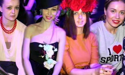 Гости показа POUSTOVIT на Fashion Week Russia
